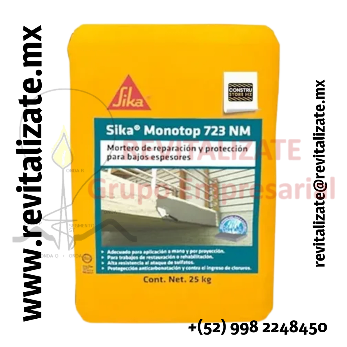 sika-monotop-723-nm-paquete-de-4-sacos-de-25-kg